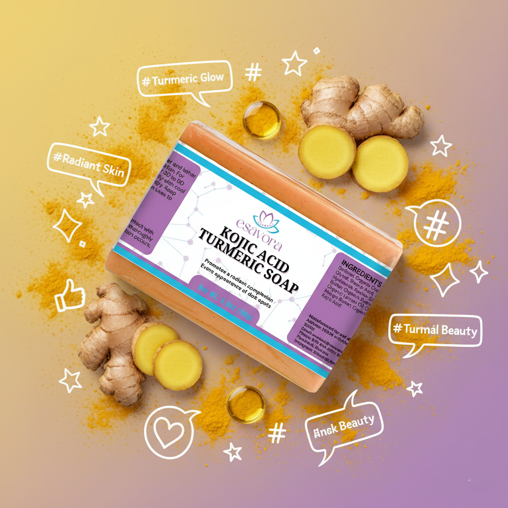 KOJIC ACID TURMERIC SOAP